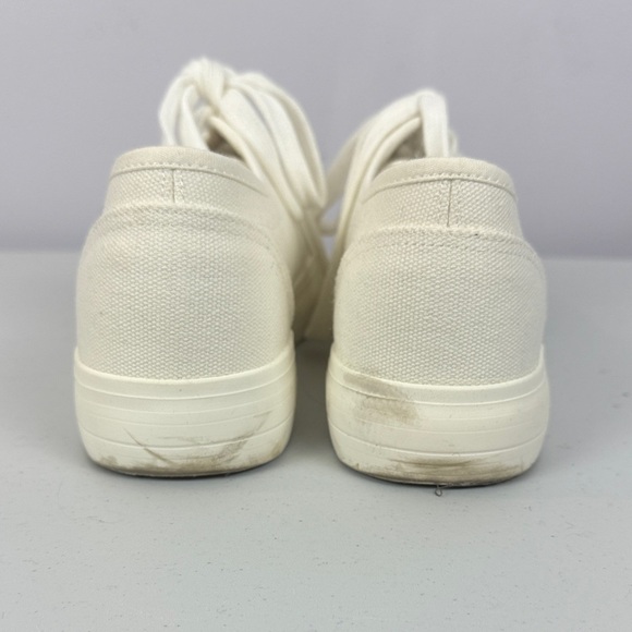 Just Fab Casual Athleisure First Timer Platform White Sneakers Size 9.5 - Picture 6 of 9